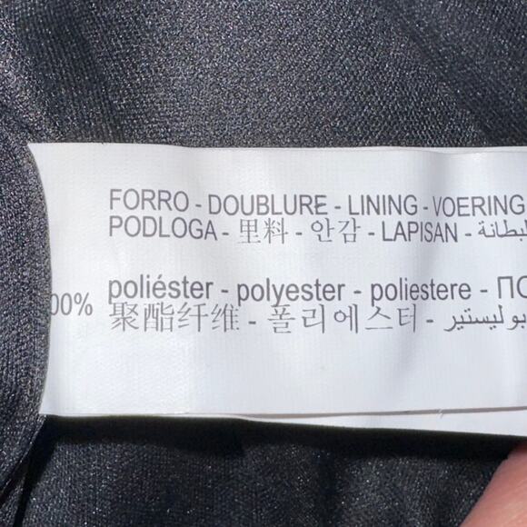 Zara Black and Gray Crop Top - Picture 8 of 14